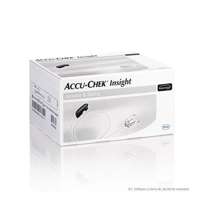 Accu-Chek Insight Adapter mit Schlauch,